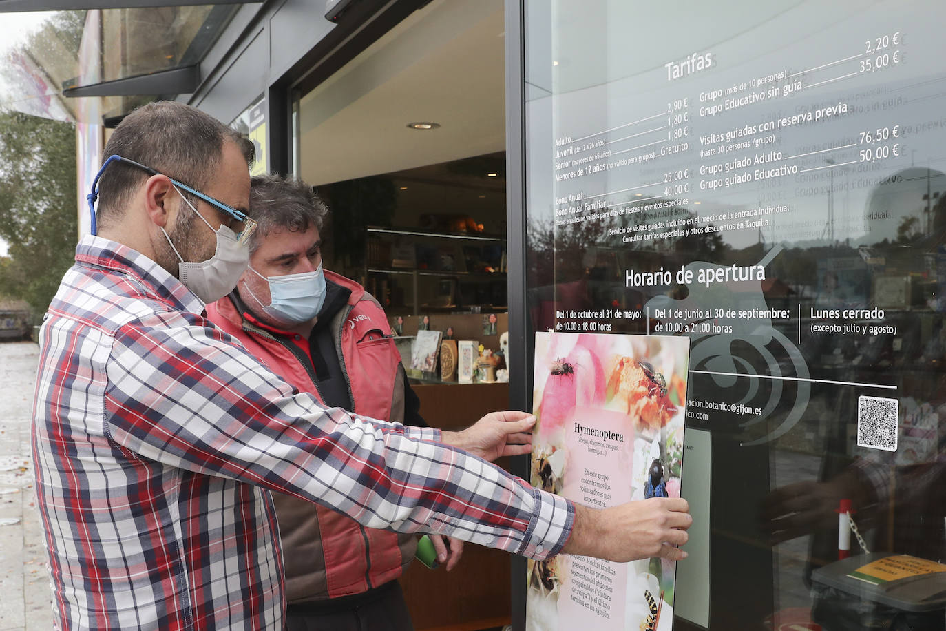 El Jardín Botánico Atlántico de Gijón reabre sus puertas a partir de este viernes, después de varias semanas de cierre obligatorio a causa de la pandemia, y los trabajadores de las instalaciones han dado los últimos retoques para recibir a los primeros visitantes. El horario de apertura será el habitual, de 10 a 18 horas, aunque los lunes permanecerá cerrado. No obstante, y con motivo de la llegada de la Navidad, del 18 de este mes al 10 de enero habrá jornadas de puertas abiertas con programación y el Belén Monumental. El Botánico estará por ello abierto todos esos días. 