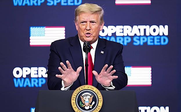 El presidente de Estados Unidos, Donald Trump.