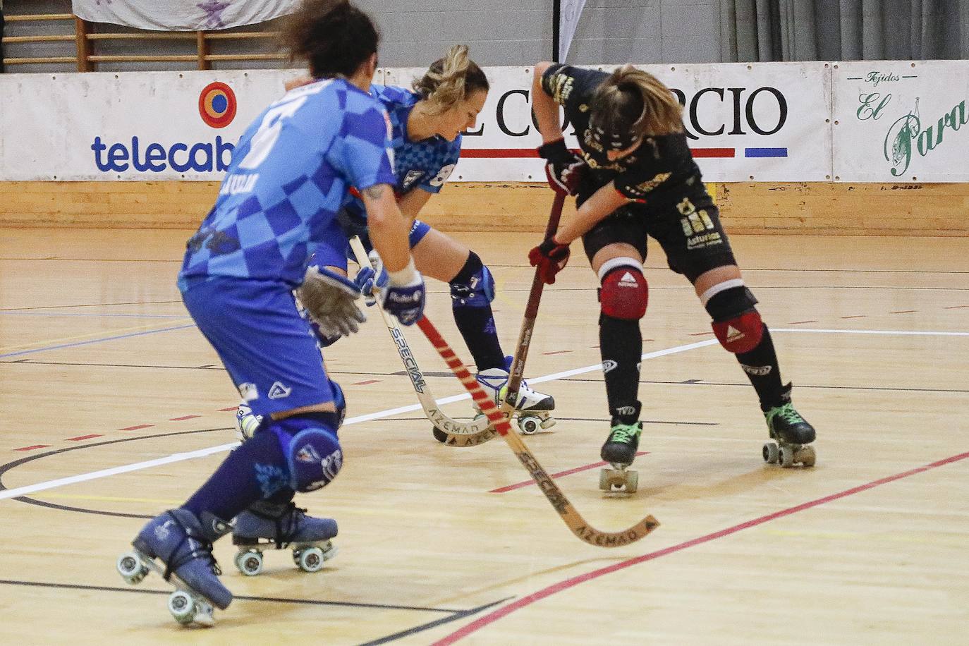 Las de Fernando Sierra suman ante Las Rozas su tercera victoria seguida, en la que destacó los tres tantos de María Sanjurjo