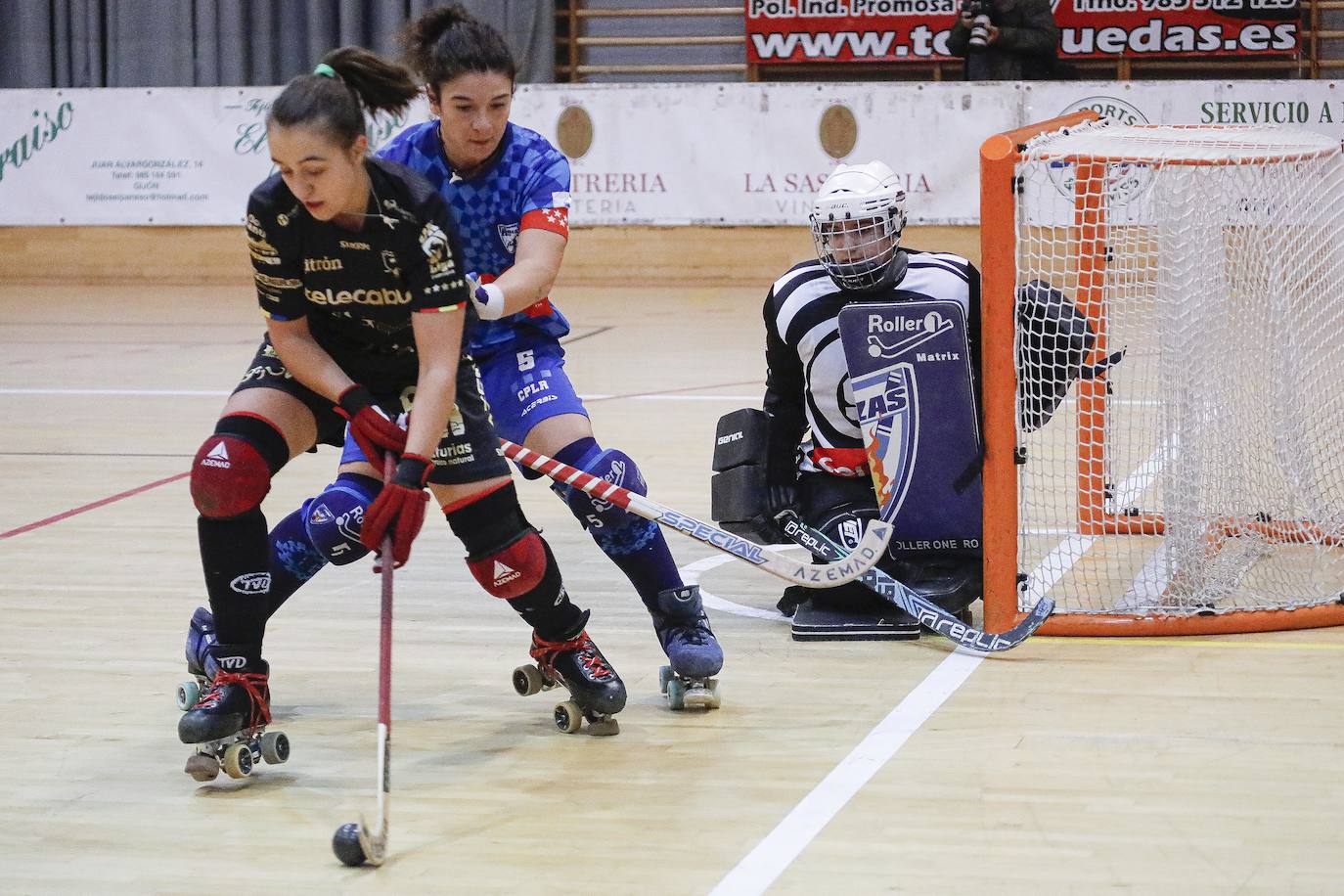 Las de Fernando Sierra suman ante Las Rozas su tercera victoria seguida, en la que destacó los tres tantos de María Sanjurjo