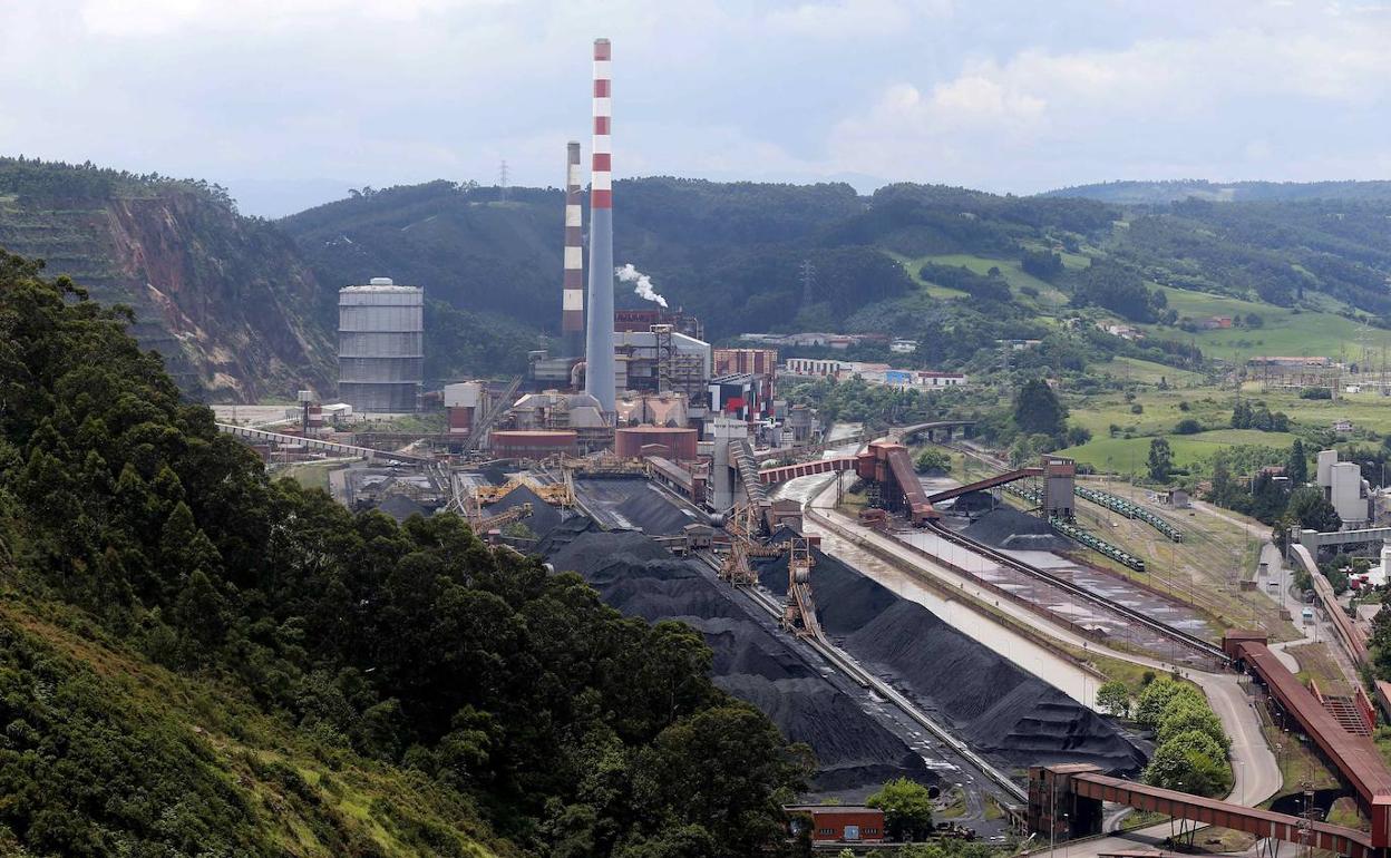 Central térmica de Aboño.