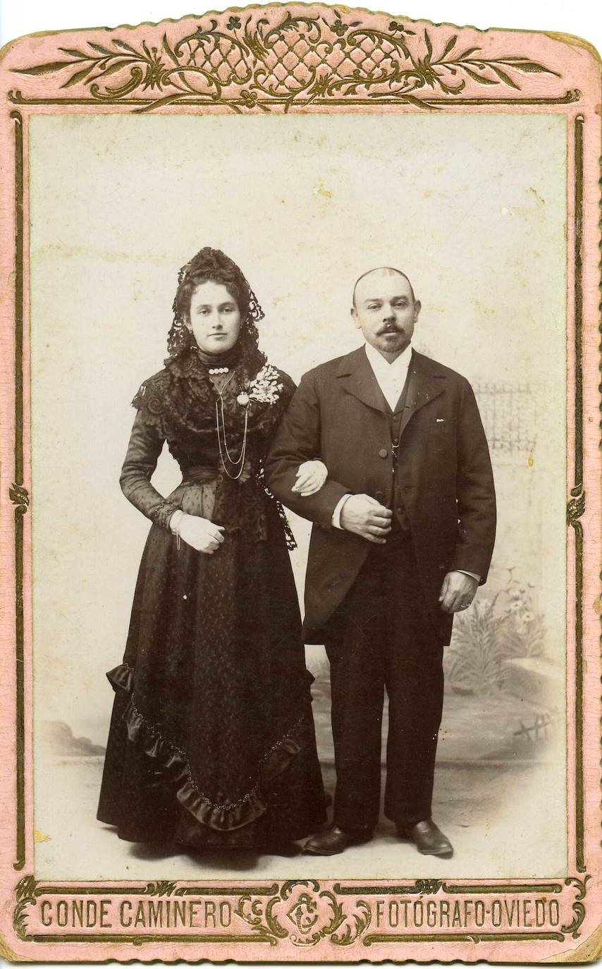 Retrato de boda, hacia 1905 