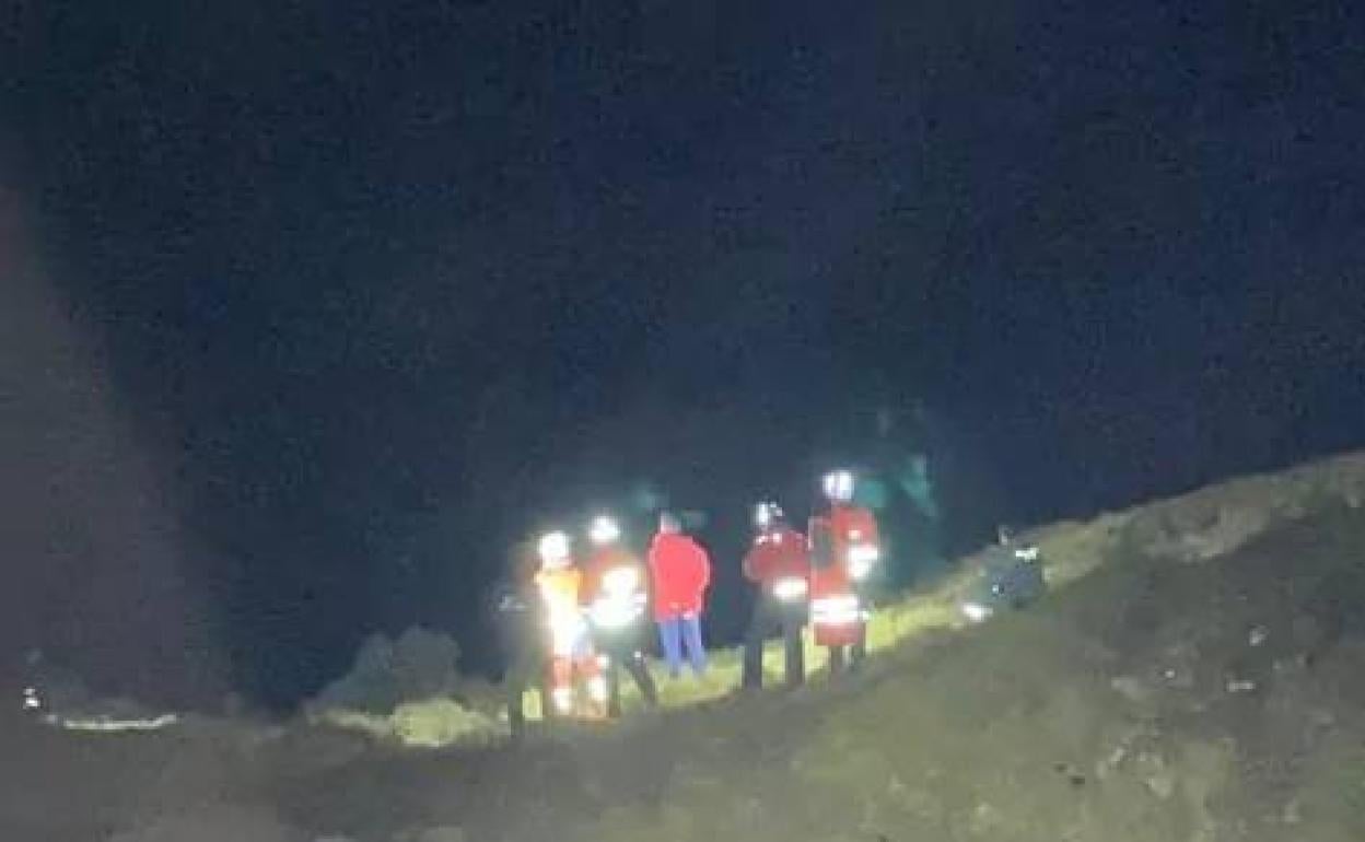 Rescate de la familia perdida.