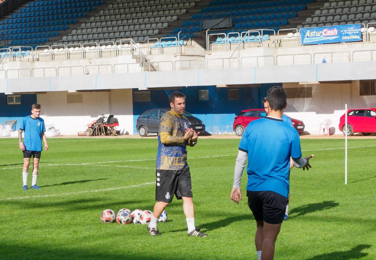 Abraham retoma el trabajo hoy en el Suárez Puerta. 