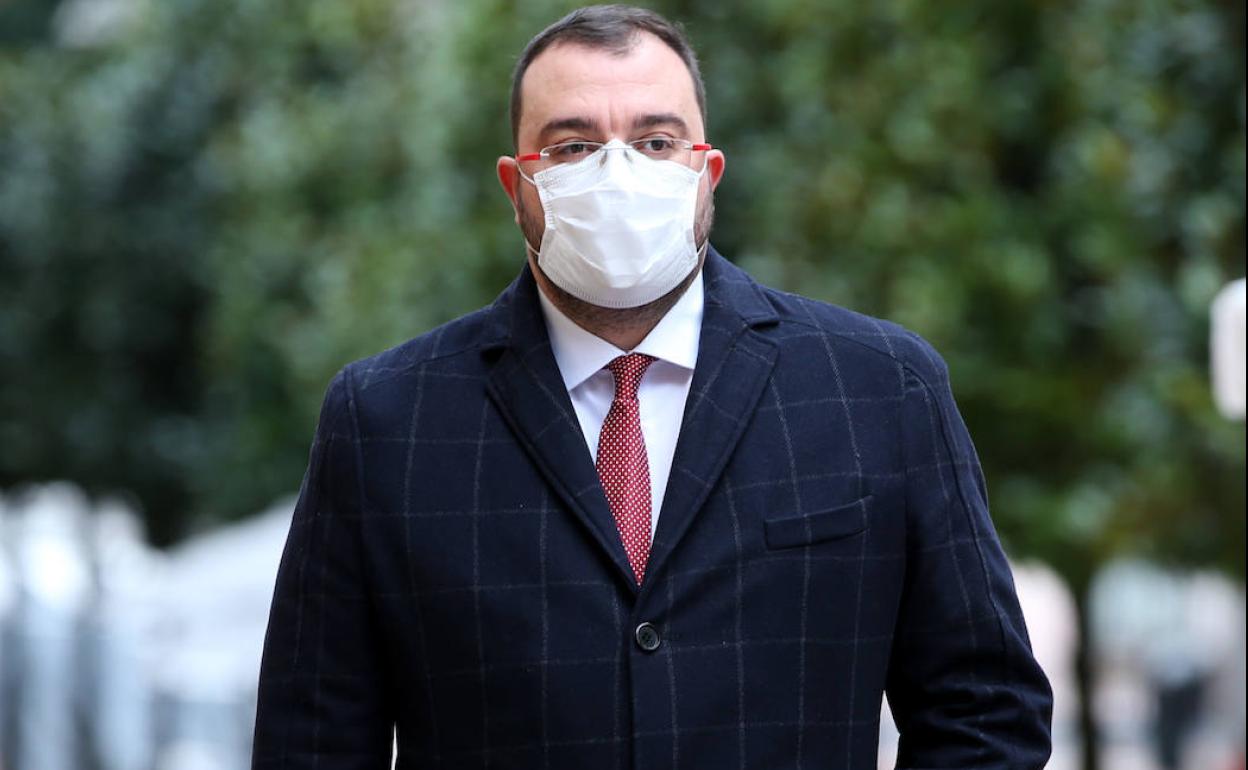 Adrián Barbón, presidente del Principado.