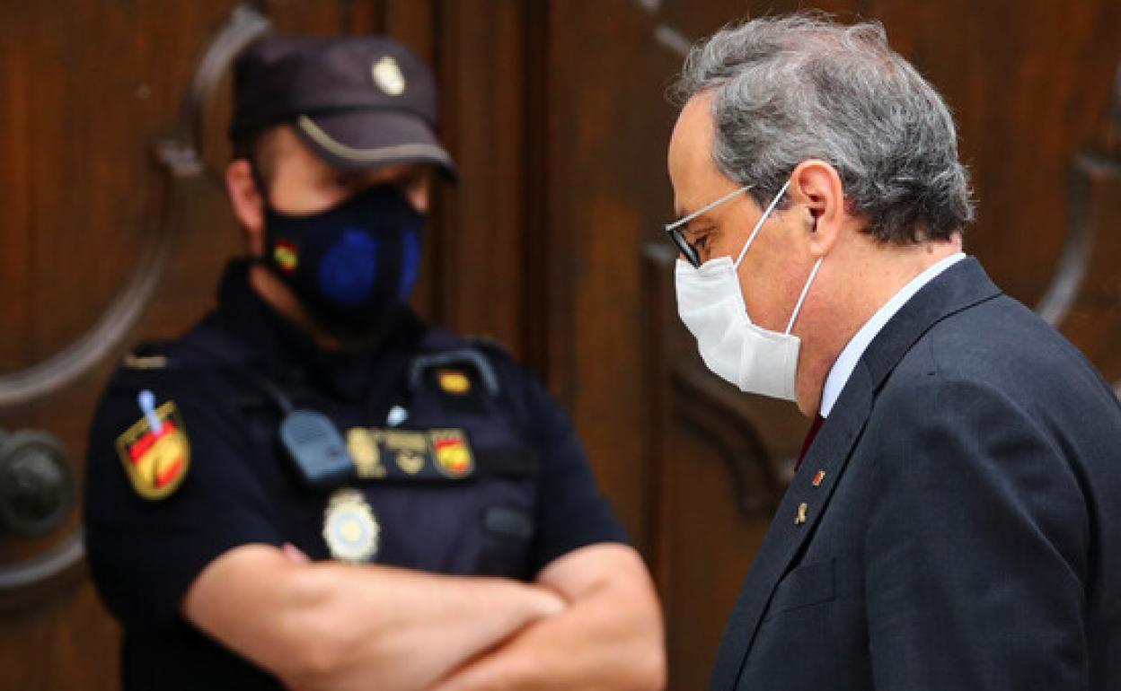 Quim Torra, expresidente de la Generalitat 