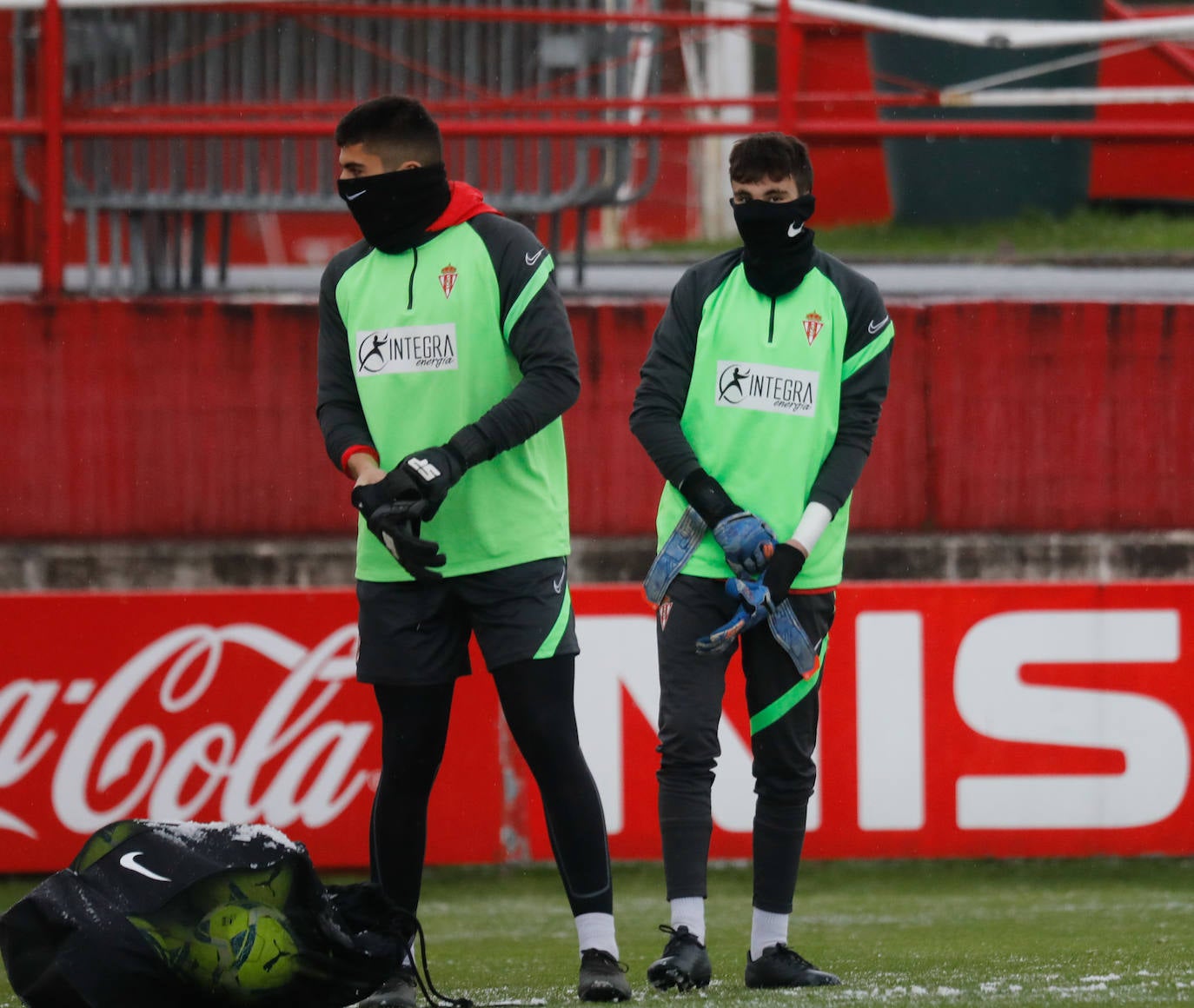 Fotos: Entrenamiento del Sporting (09-01-2021)