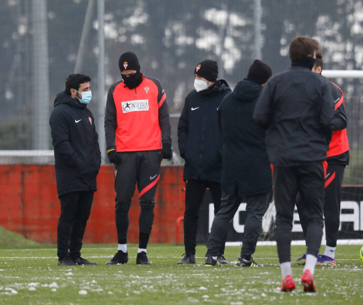 Fotos: Entrenamiento del Sporting (09-01-2021)