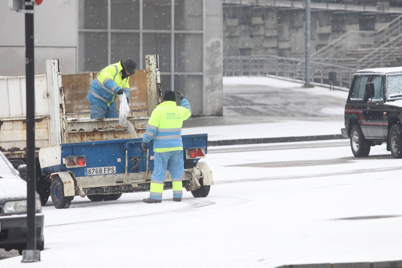 La borrasca deja nevadas y mucho frío en la región, que permanecerá en alerta todo el fin de semana.