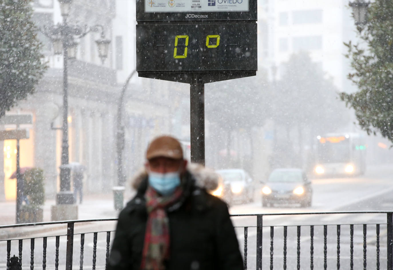 La borrasca deja nevadas y mucho frío en la región, que permanecerá en alerta todo el fin de semana.