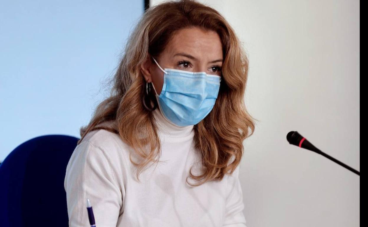 La presidenta del PP asturiano y portavoz del Grupo Popular en la Junta, Teresa Mallada