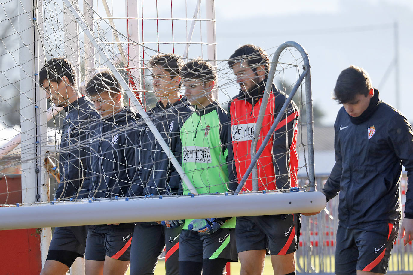 Fotos: Entrenamiento del Sporting (13/01/2021)