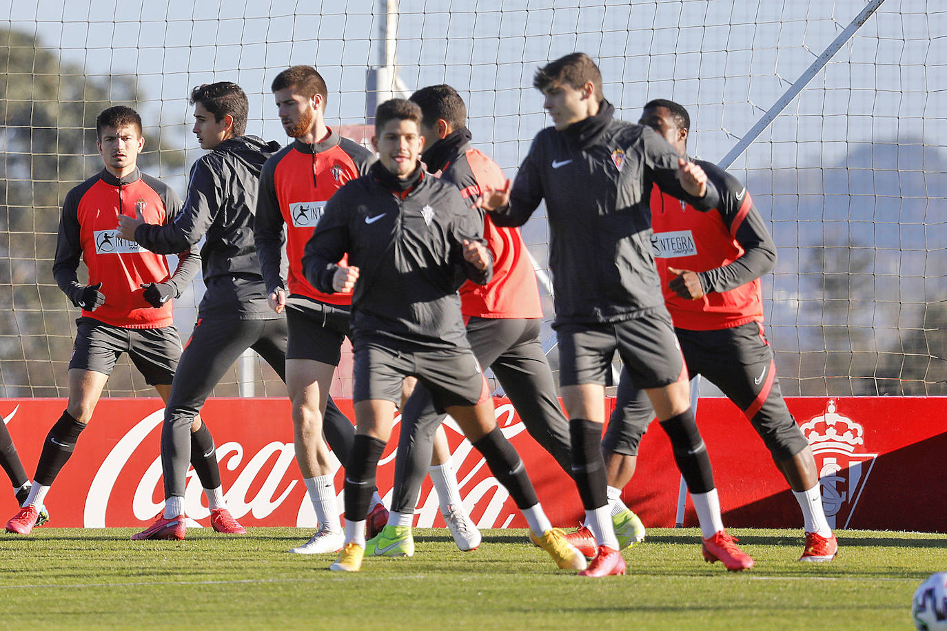 Fotos: Entrenamiento del Sporting (13/01/2021)