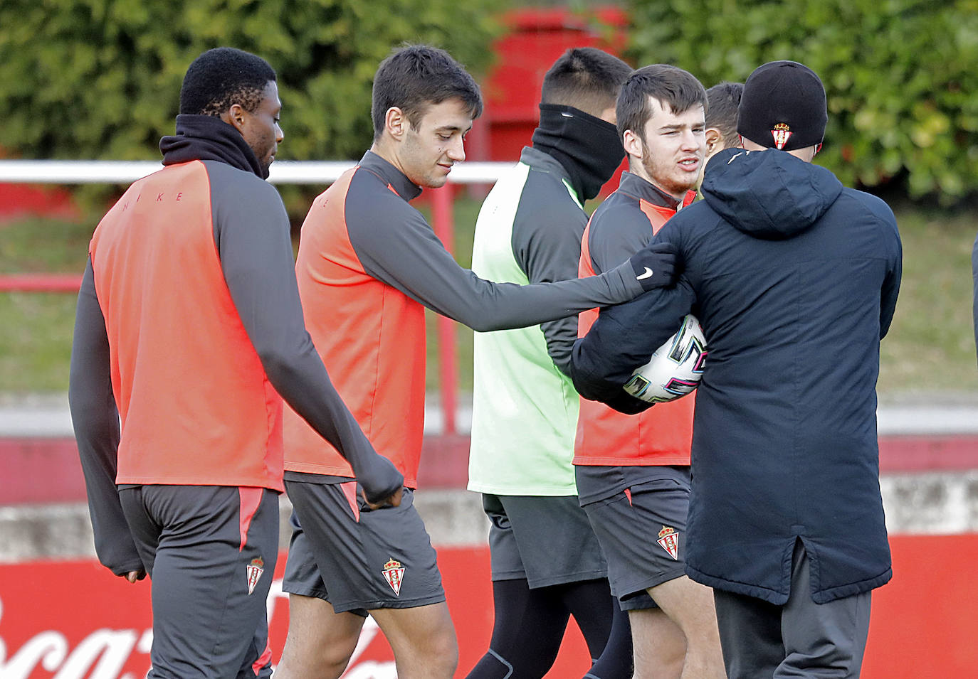 Fotos: Entrenamiento del Sporting (14/01/2021)