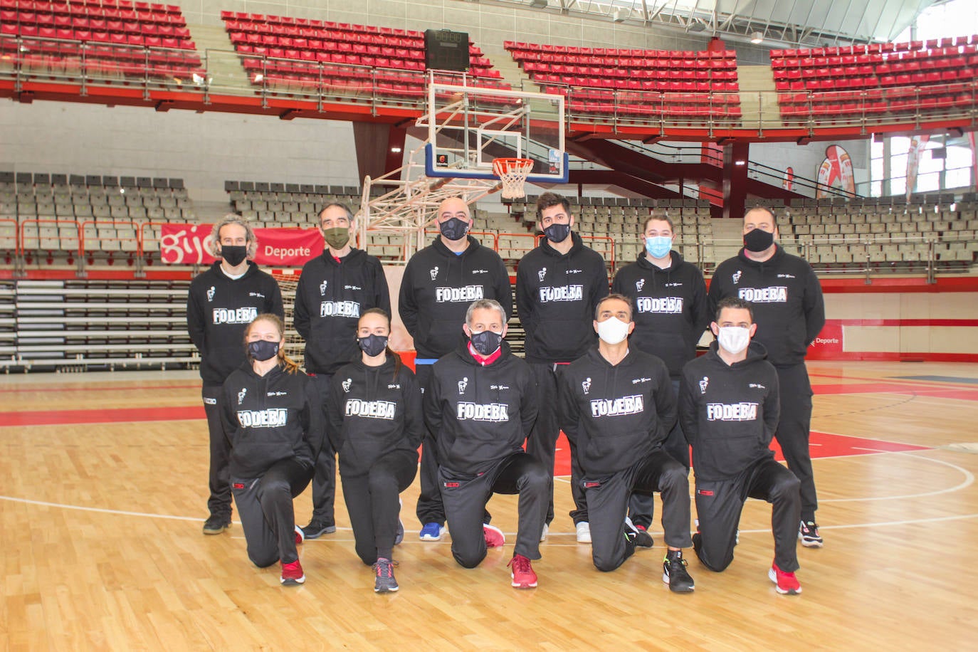 El club de baloncesto gijonés reivindica el deporte como actividad esencial y reclama el regreso de las competiciones