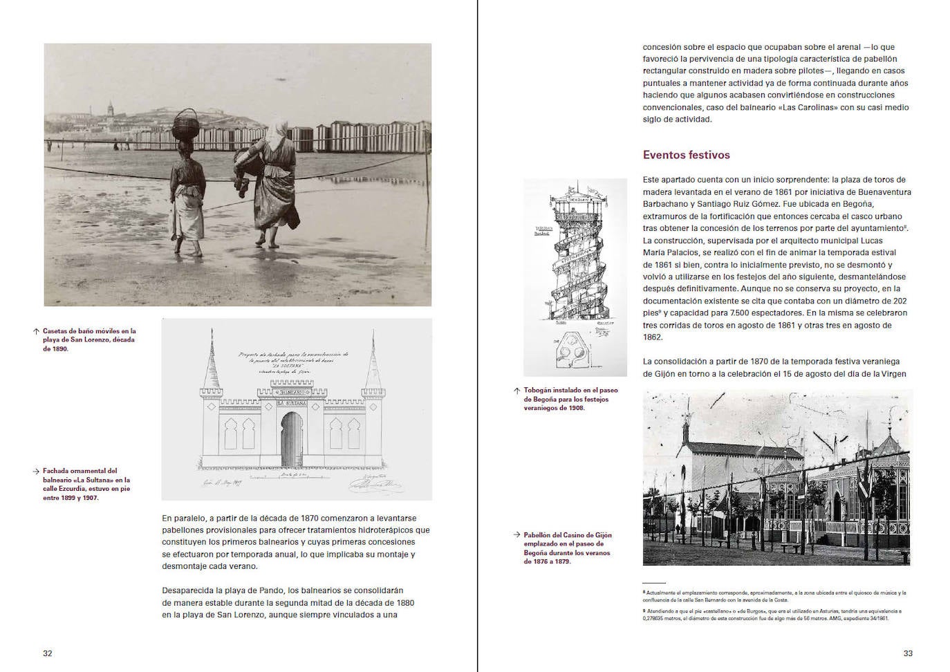 La exposición 'Pompa y circunstancia', de Héctor Blanco González puede visitarse hasta el 28 de febrero en el el Museu del Pueblu d'Asturies, en Gijón. Blanco firma también un completo estudio sobre las construcciones destinadas a no perdurar, que es catálogo de la muestra 