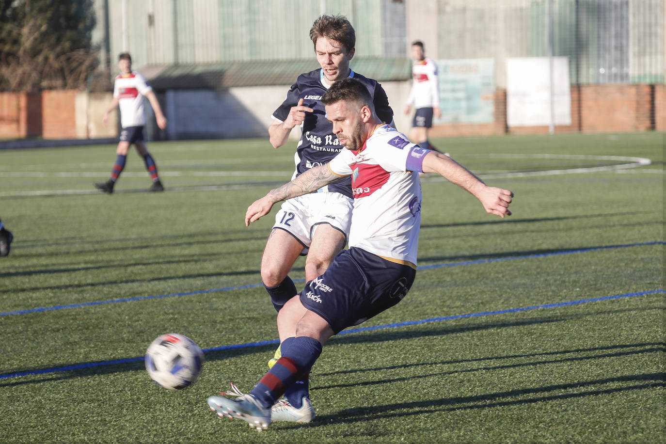 Fotos: Las mejores imágenes del partido entre el UD Gijón Industrial - CD Vallobín
