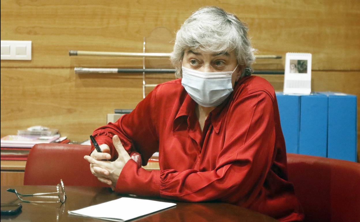 Ana González, alcaldesa de Gijón.