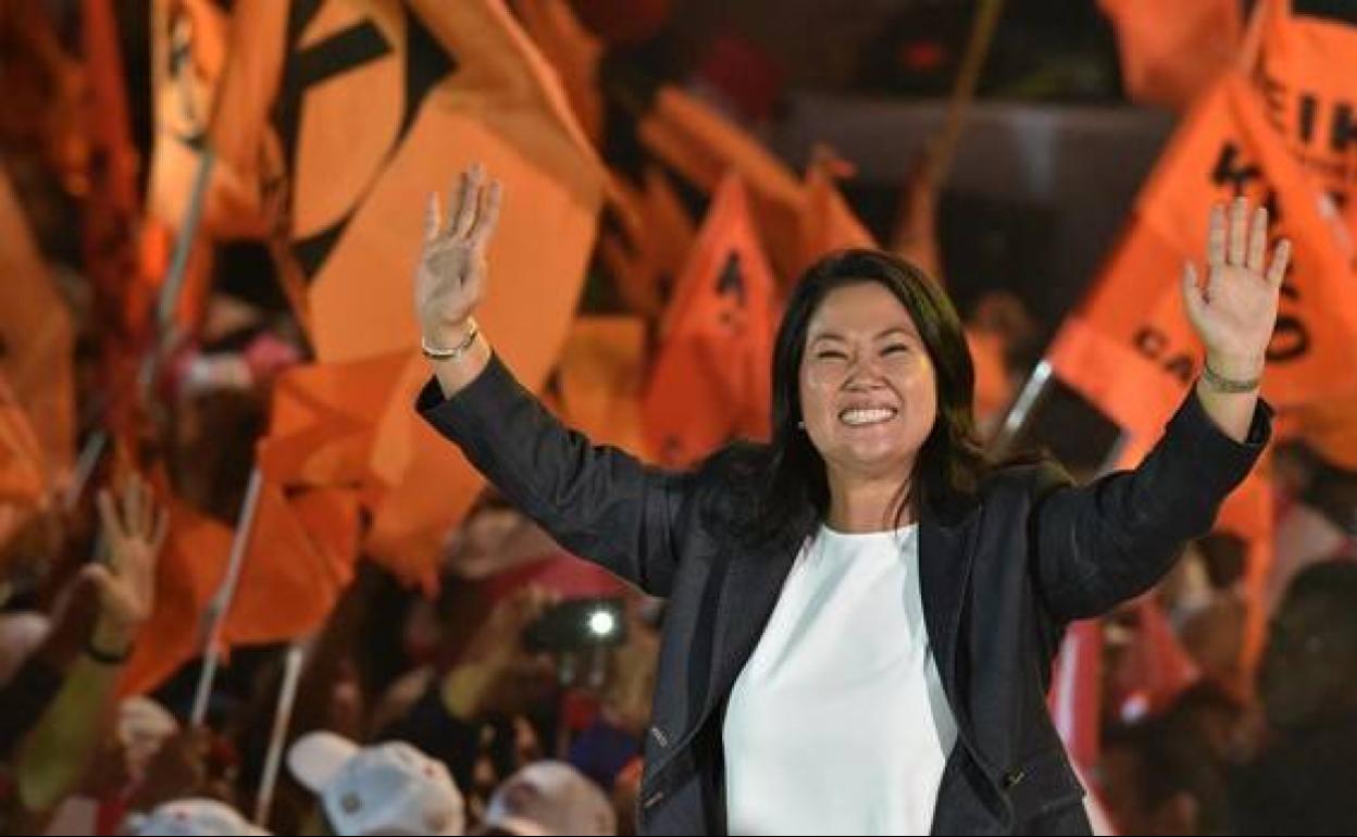 Keiko Fujimori indultará a su padre si llega a ser presidenta de Perú