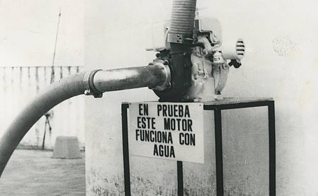 Imagen del «motor de agua»  