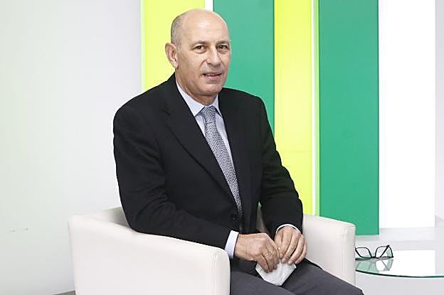 Juan José Fernández, ayer en La Lupa. 