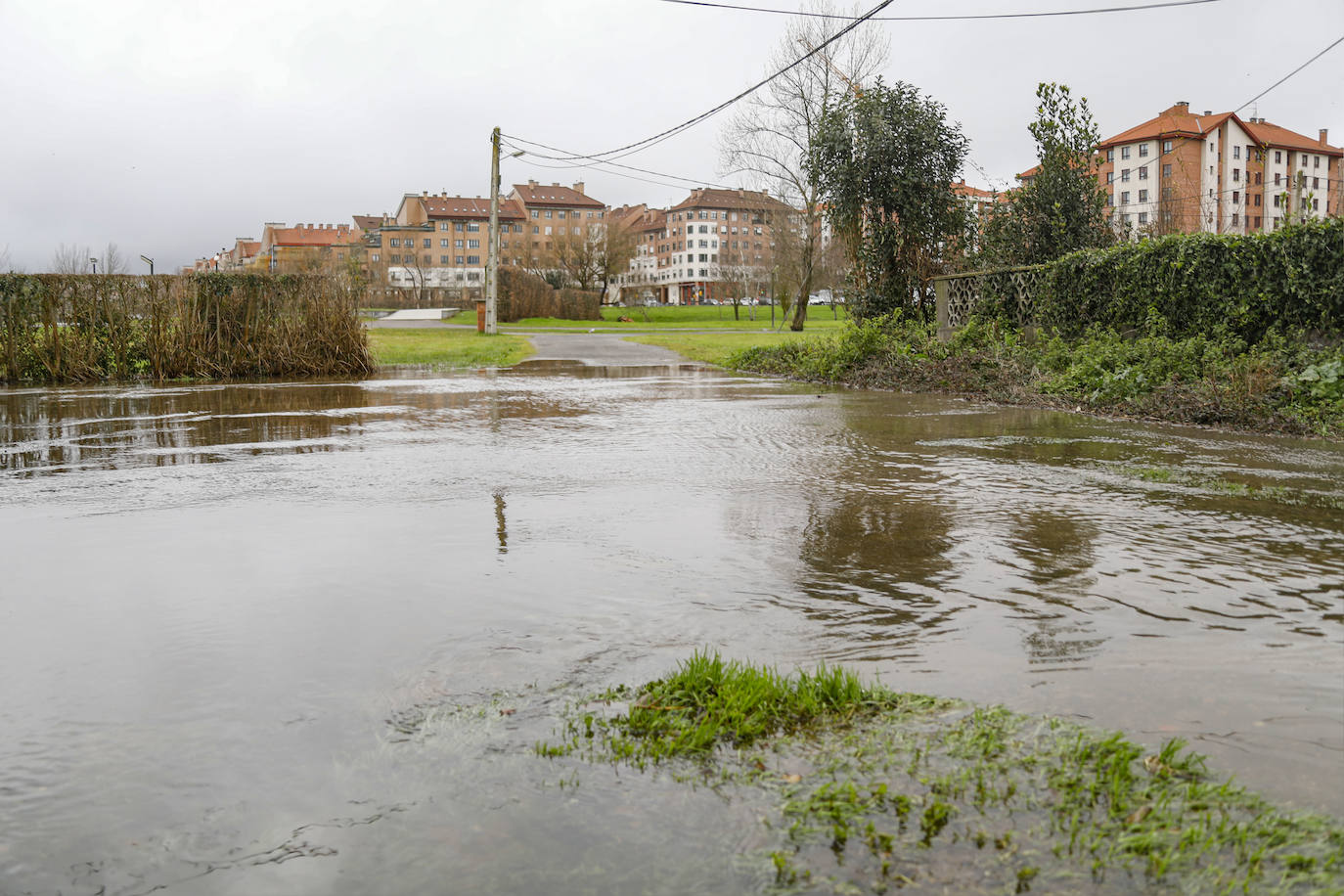 Fotos: Los estragos del deshielo y la lluvia incesante en Asturias