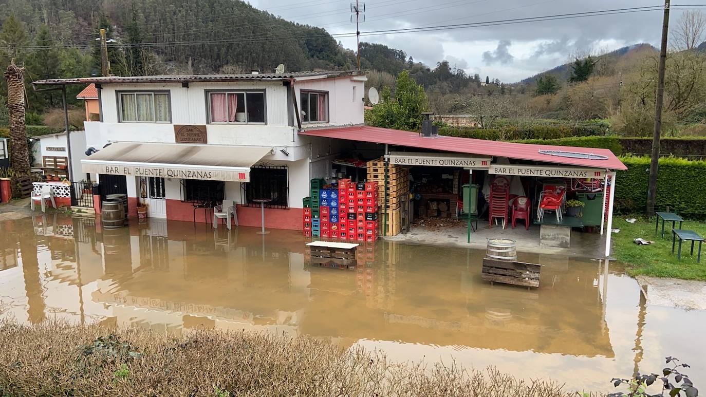Fotos: Los estragos del deshielo y la lluvia incesante en Asturias