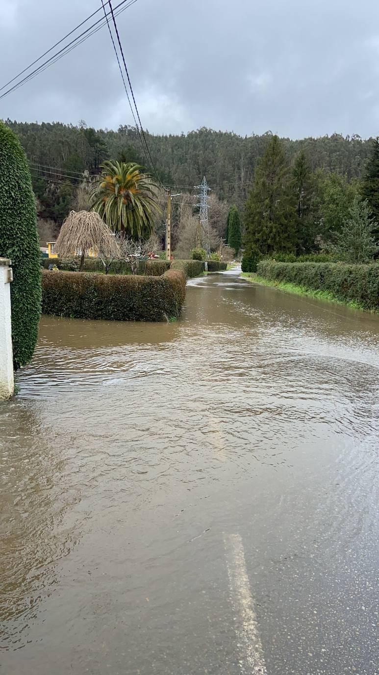 Fotos: Los estragos del deshielo y la lluvia incesante en Asturias