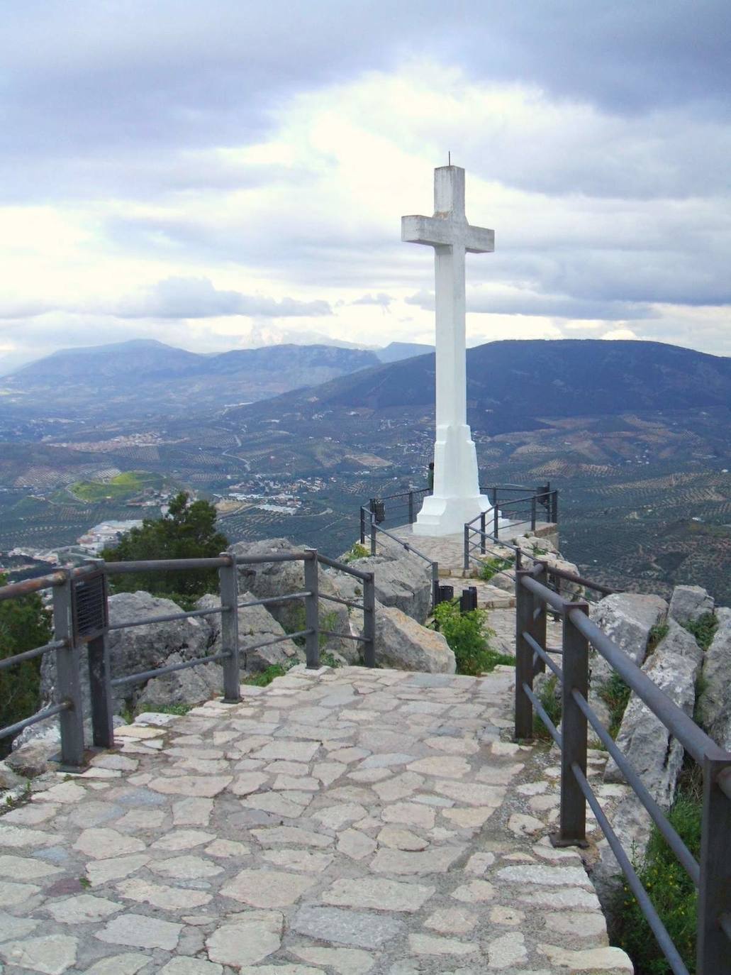 Mirador del Castillo de Santa Catalina, en Jaén.