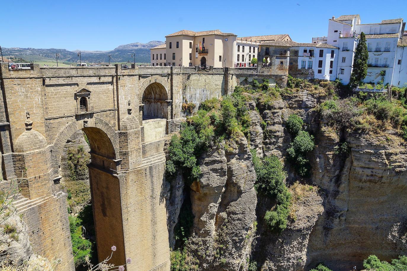 Mirador del Puente Nuevo de Ronda (Málaga)
