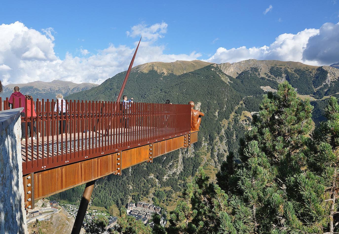 Mirador Roc del Quer de Andorra.