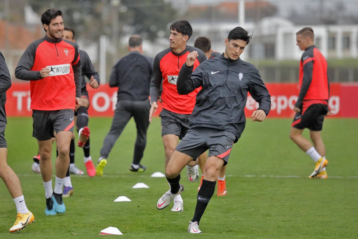 Fotos: Entrenamiento del Sporting (02-02-2021)
