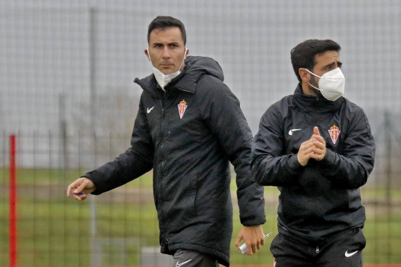 Fotos: Entrenamiento del Sporting (02-02-2021)