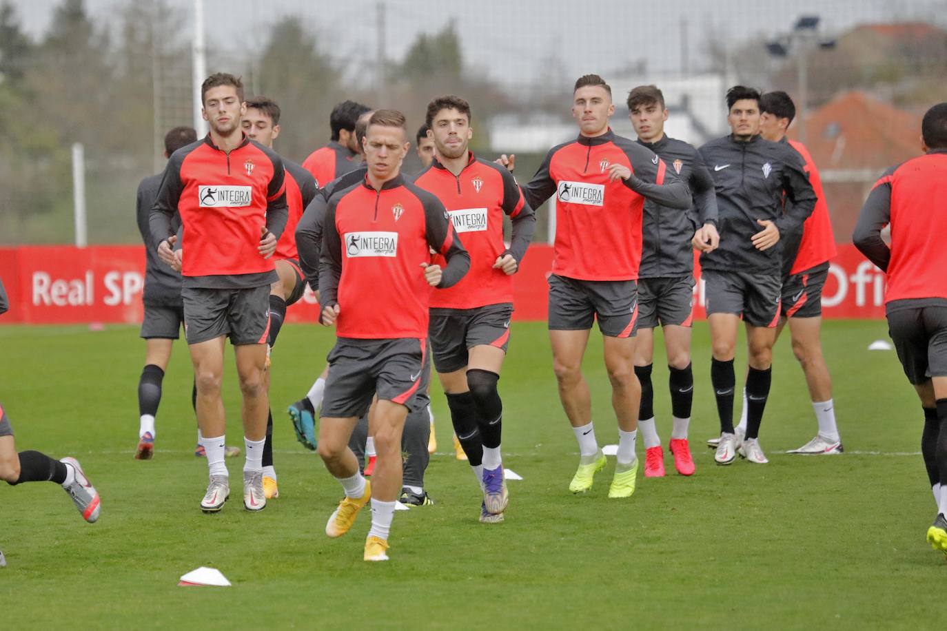 Fotos: Entrenamiento del Sporting (02-02-2021)