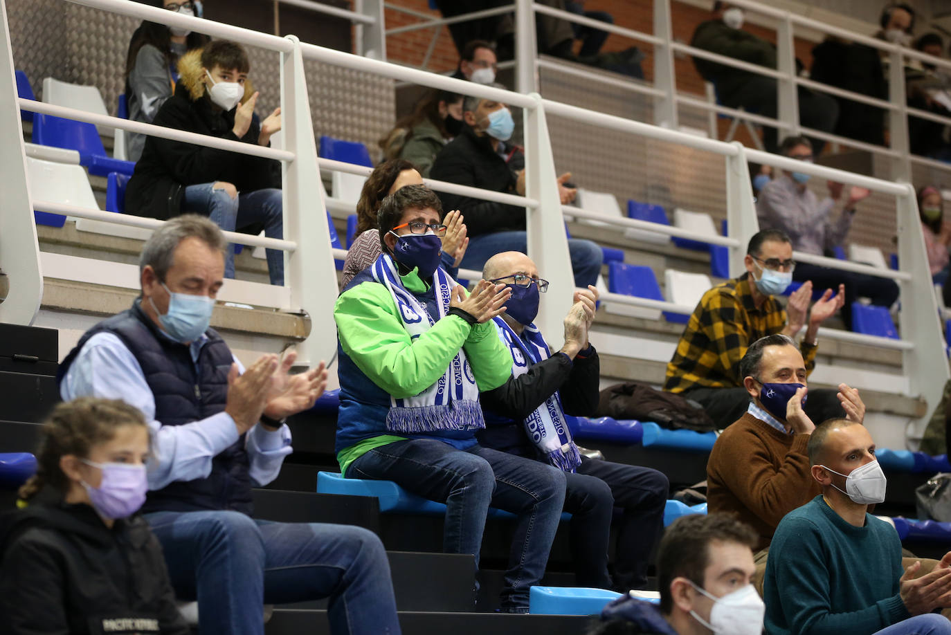 Fotos: El Liberbank Oviedo Baloncesto - Cáceres, en imágenes