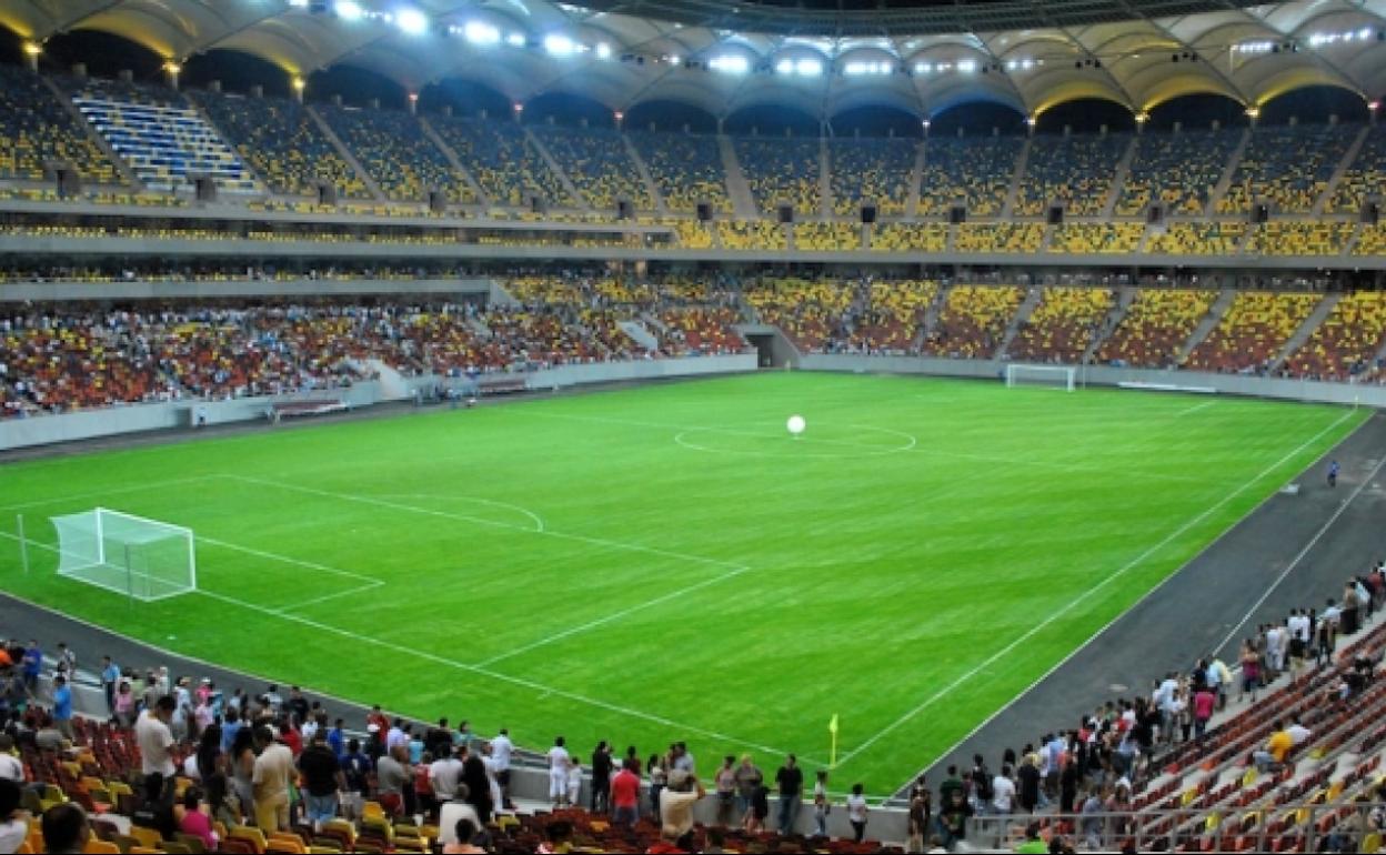 Imagen de archivo del estadio Nacional Arena de Bucarest. 