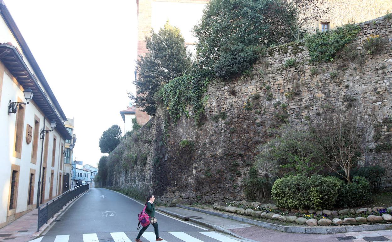 Muralla medieval de Oviedo