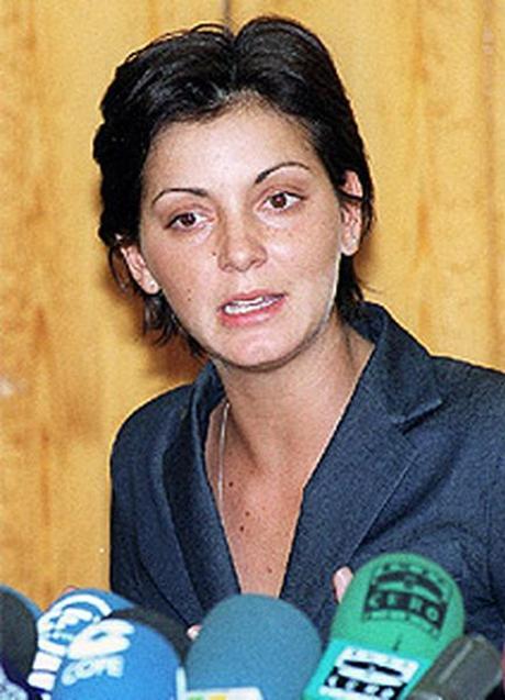 Imagen - Nevenka, durante una rueda de prensa en Madrid