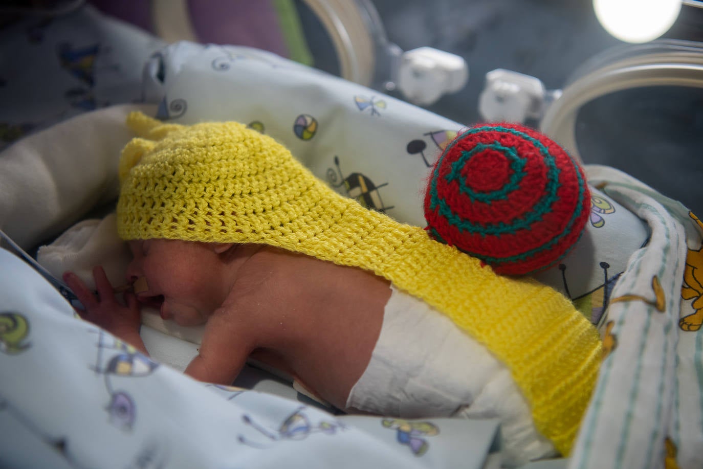 Los 15 recién nacidos del Hospital Clínic de Barcelona han sorprendido a sus padres con sus disfraces de Carnaval. Se trata de una iniciativa del equipo de Enfermería para que puedan celebrar esta festividad, pese a estar en un hospital 