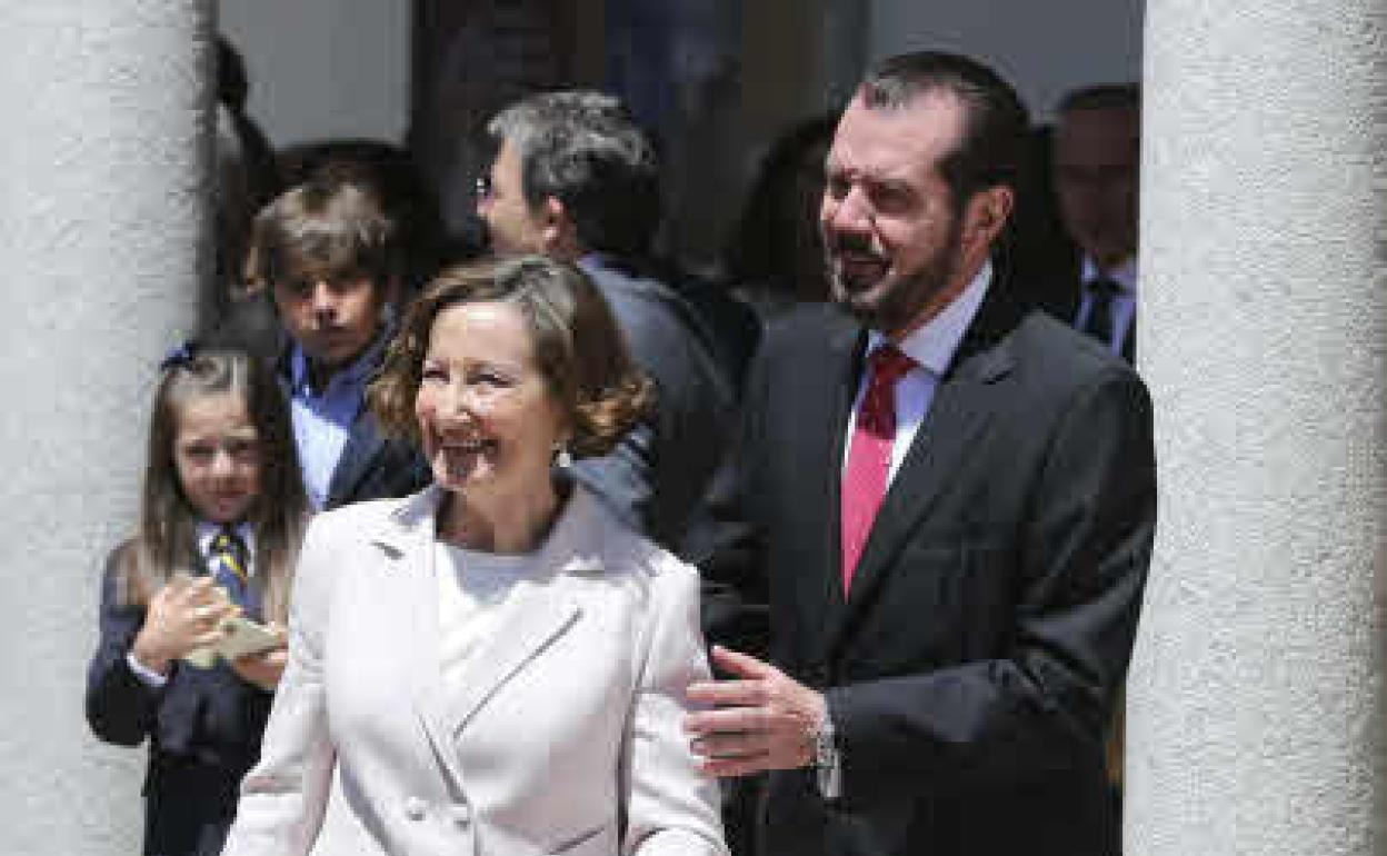 Los padres de la reina Letizia, Jesús Ortiz y Paloma Rocasolano 