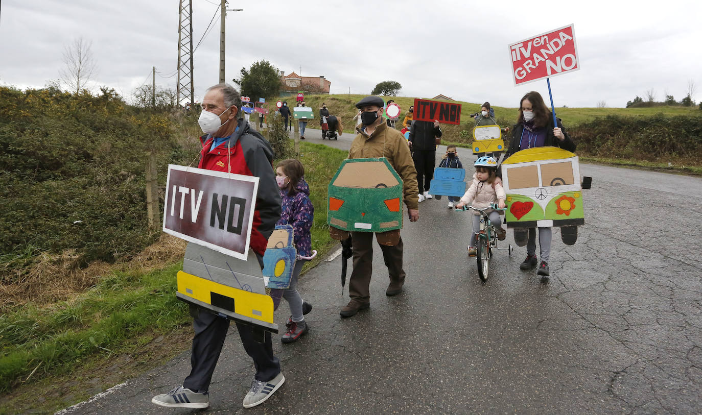 Protesta vecinal contra el proyecto previsto para este verano porque «es evidente que la parroquia no está preparada para una infraestructura tan grande»
