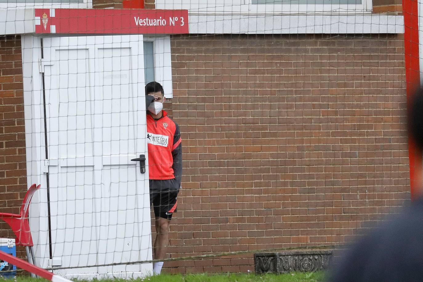 Fotos: Entrenamiento del Sporting (16/02/2021)