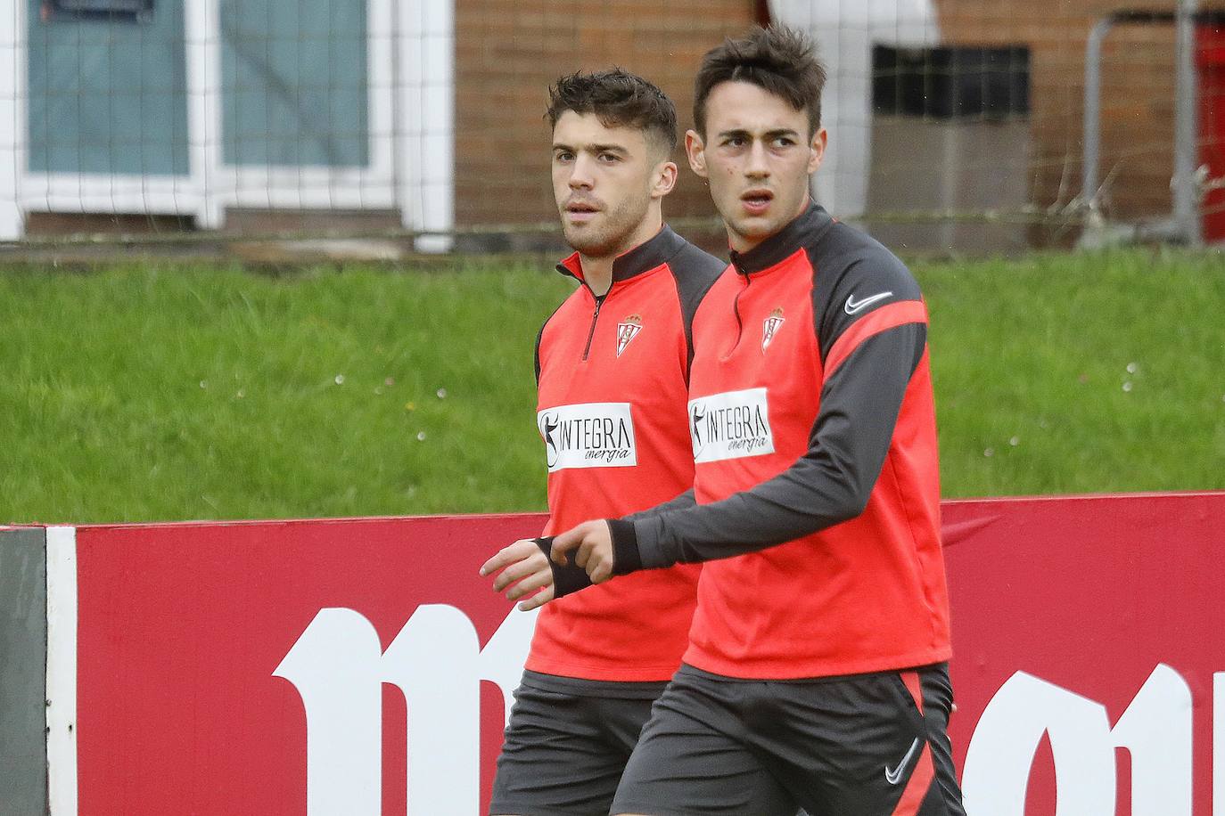 Fotos: Entrenamiento del Sporting (16/02/2021)