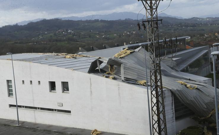 'Karim' golpea con fuerza en Asturias