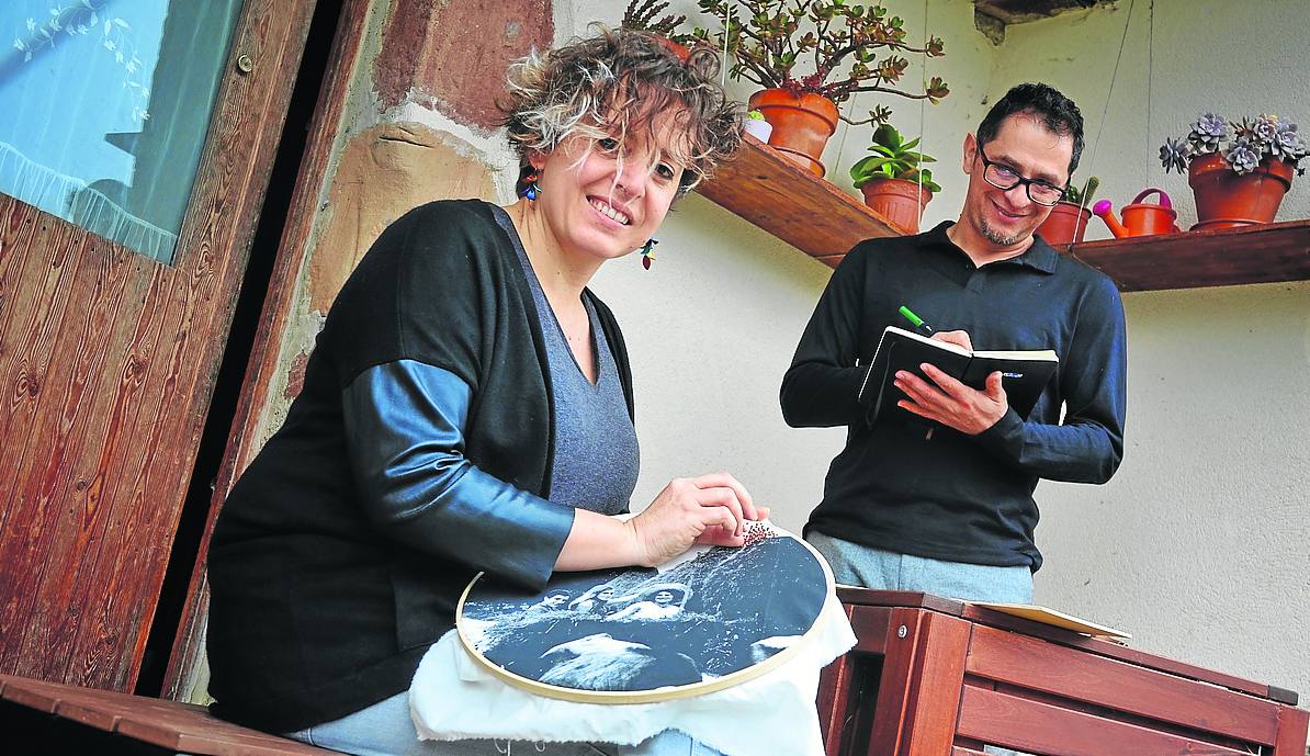 Valle Baranda y Carlos F. Pérez, en Villanueva (Cabranes).