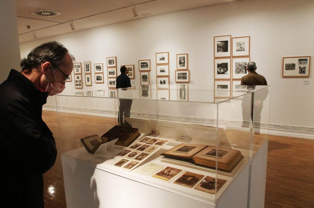 La muestra en la sala del SabadellHerrero, ayer, ya clausurada al público. 