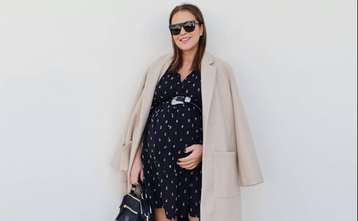 Paula Echevarría, en la recta final de su embarazo. 