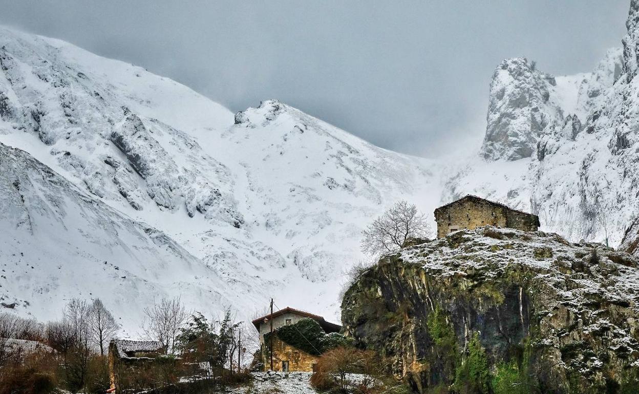 Nieve en Bulnes