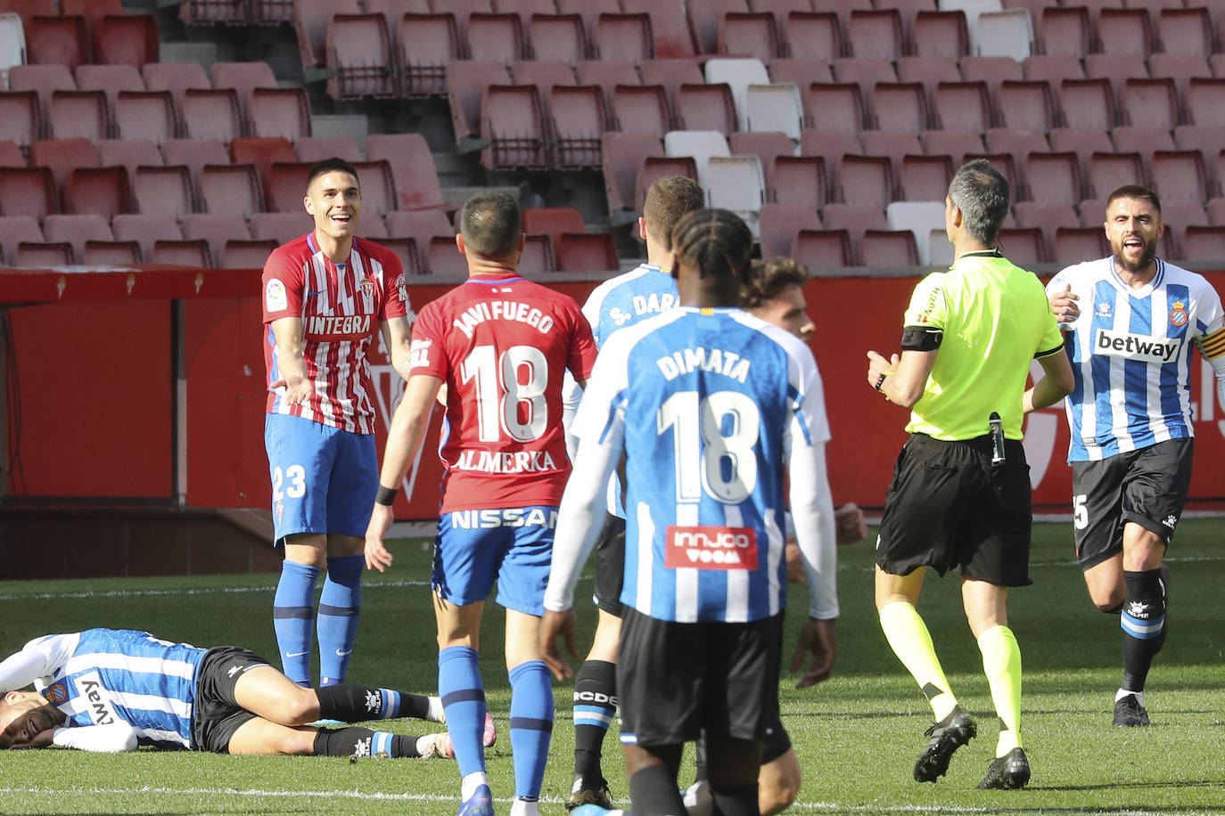 El Sporting suma un punto ante el gran candidato al ascenso esta temporada y sigue invicto en su estadio