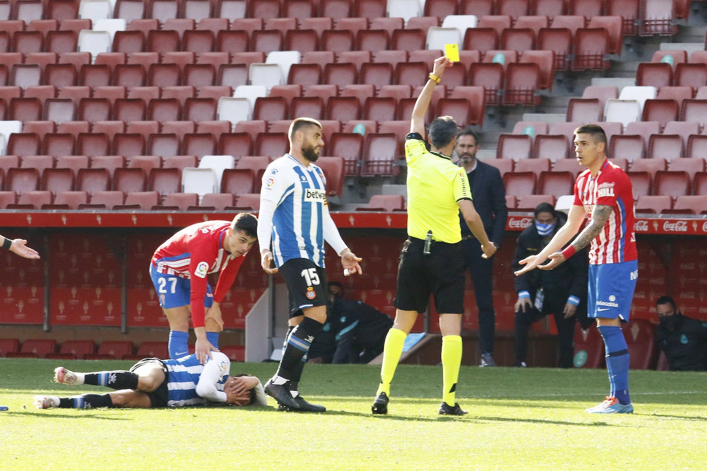 El Sporting suma un punto ante el gran candidato al ascenso esta temporada y sigue invicto en su estadio